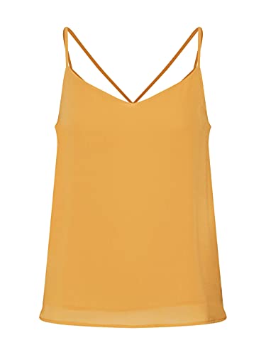 Only NOS Onlmoon SL Top Noos Wvn Camiseta, Amarillo (Mango Mojito Mango Mojito), 38 (Talla del Fabricante: 36.0) para Mujer