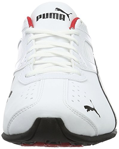 PUMA Tazon 6 FM, Zapatillas, para Hombre, Blanco (Puma White-Puma Black-Puma Silver), 44 EU