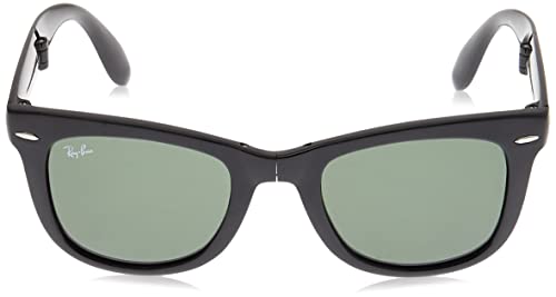 Ray-Ban Folding Wayfarer Gafas de Sol, Black, 51 para Hombre