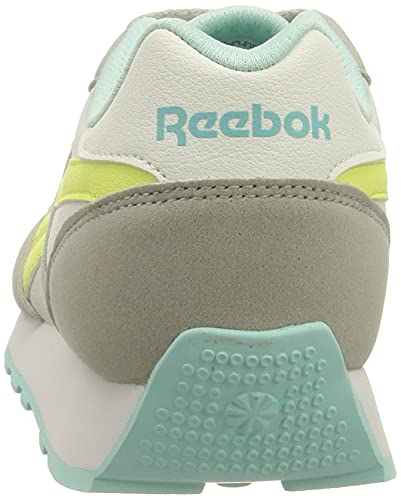 Reebok Rewind Run, Zapatillas Mujer, Multicolor (White/Energy Glow/Digital Yellow), 40 EU