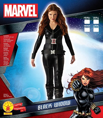 Rubies 's – Disfraz de Viuda Negra de Marvel Adultos Oficial – Grande