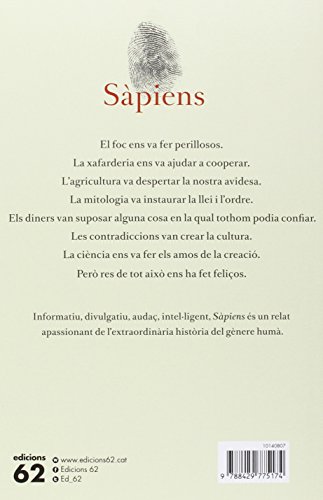 Sàpiens (edició rústica): Una breu història de la humanitat (Llibres a l'Abast)