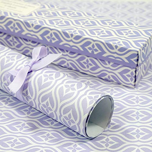 SCENTORINI Papel de Cajones de Fragancia de Lavanda, Perfumada para Armario Gabinete, 40 cm x 58 cm, 6 Hojas Violeta - Lavanda 6 Piezas