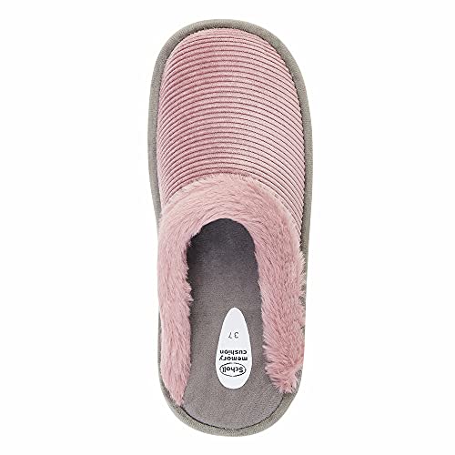 Scholl Zapatillas Brienne Fluffy Rosa 37