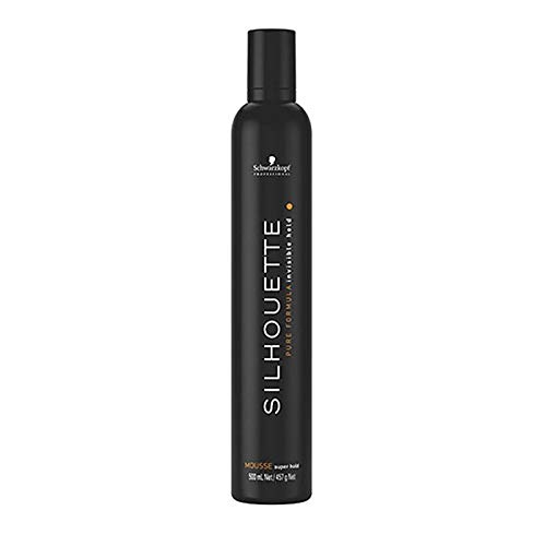 Schwarzkopf Professional Silhouette Fijación FIJ. Extra Fuerte Espuma 500ML, Único, 500 ml