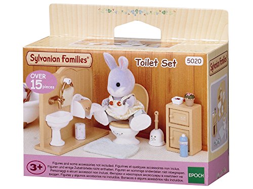 Sylvanian Families- Toilet Set Mini muñecas y Accesorios, Multicolor (Epoch para Imaginar 3563) , color/modelo surtido