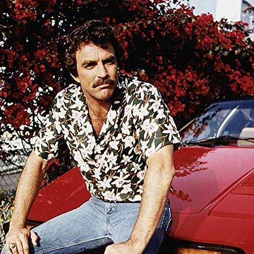 Tom Selleck, Star Orchid, Black, 3XL