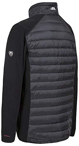 Trespass AT300 - Chaqueta de Forro Polar para Hombre, Hombre, Color Negro, tamaño Medium