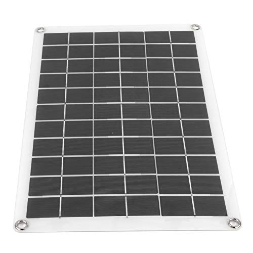 【Venta del día de la Madre】 Panel de células solares, 100W 12 / 24V 100W Panel Solar, Panel Solar portátil monocristalino portátil, Panel Solar USB para recargar Dispositivos de Carga USB Teléfono