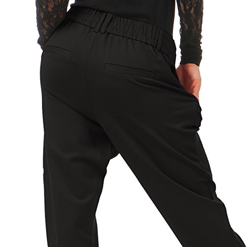 Vero Moda Vmeva Mr Loose String Pant Ga Noos Pantalones, Negro (Black), M para Mujer