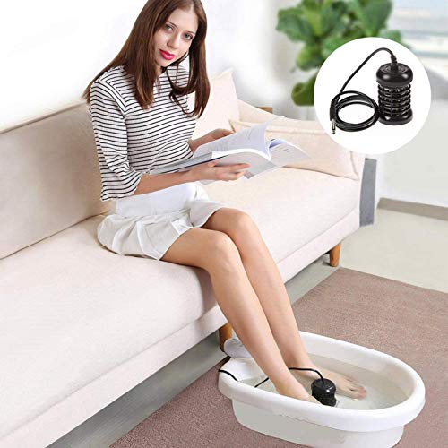 WANGQ Masajeador Pies Maquina Desintoxicacion Ionicam, Professional Ionic Array Foot Bath SPA Accesorio para Máquina De Limpieza De Iones Detox, Compatible con Todas Las Máquinas Detox