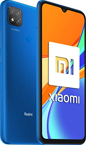 Xiaomi Redmi 9C NFC-Smartphone de 6.53" HD+ (3GB+64GB, 3x cámara trasera de 13MP con IA, MediaTek Helio G35, Batería 5000 mAh, 10 W carga rápida), Azul