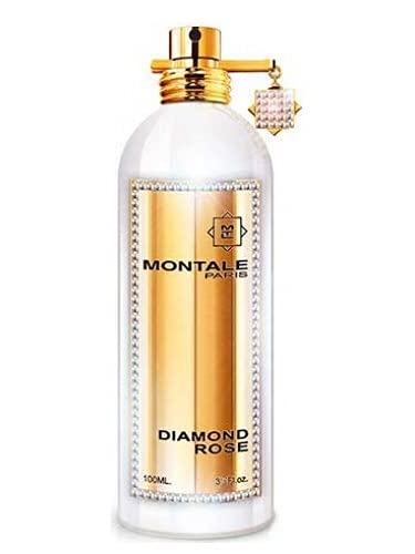 100% auténtica Montale Diamond Rose Eau de Perfume 100 ml fabricado en Francia + 2 muestras de Montale + 30 ml Cuidado de la piel