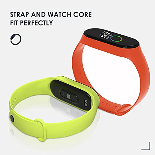 15 Piezas Correa Xiaomi Mi Band 4 para Xiaomi Mi Band 4 / Correa Mi Band 3, Pulseras Xiaomi Band 4 / Mi Band 3 Silicona Pulsera de Correas de Repuesto Suave, Transpirable, Resistente al Sudor