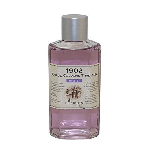 1902 VIOLETTE von Berdoues für Herren. EAU DE COLOGNE TRADITION SPLASH 16 oz / 480 ml