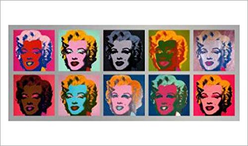 1art1 Andy Warhol - Ten Marilyns, 1967 Póster Impresión Artística (134 x 56cm)