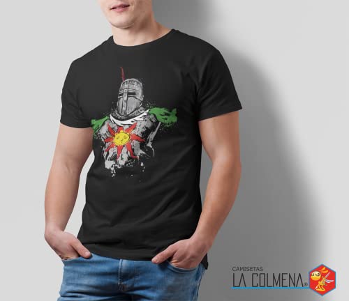 2030-Camiseta Premium, Dark Souls - Praise The Sun (Dr.Monekers) XXL