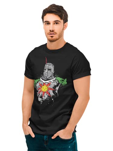 2030-Camiseta Premium, Dark Souls - Praise The Sun (Dr.Monekers) XXL