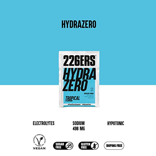 226ERS Hydrazero | Bebida de Sales Minerales en Polvo para Hidratación y Recuperación de Electrolitos, Tropical - 1 unidad