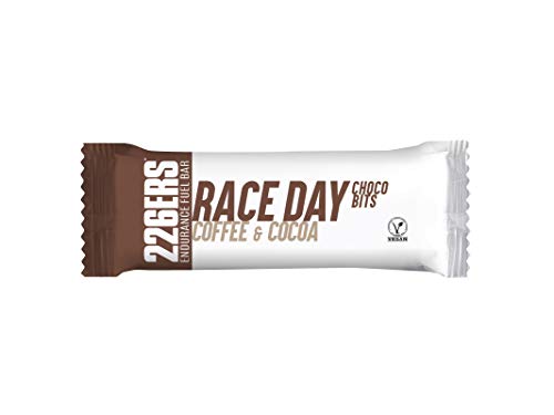 226ERS RDB | Endurance & Energy Bars, Barritas Energéticas para Mayor Resistencia con Multivitaminas, Barras Veganas, Café y Cacao - 6 barras x 40 g