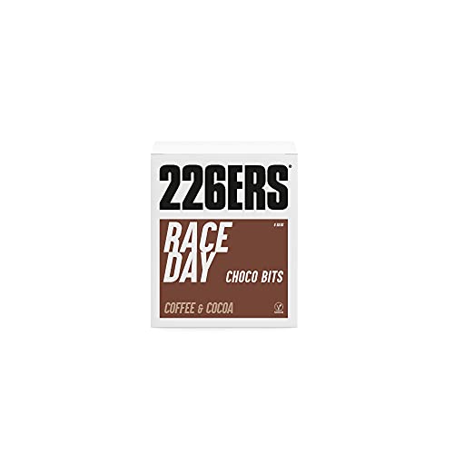 226ERS RDB | Endurance & Energy Bars, Barritas Energéticas para Mayor Resistencia con Multivitaminas, Barras Veganas, Café y Cacao - 6 barras x 40 g