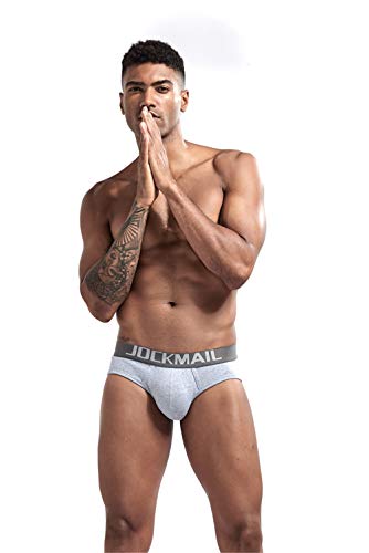 3 Piezas/Pack Ropa Interior Calzoncillos para Hombre básico Slip Algodón para Hombre Sexy Hombre Calzoncillos Boxers Slips (L, 3 Colors)