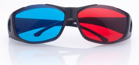 3D Gafas Rojo/Cian (Gafas anaglifo 3D) | Gafas 3D Juegos de PC en 3D, imágenes en 3D, películas 3D, 3DTV (por emplejo Sky 3D) proyección 3D de la Marca de Video 3D PRECORN