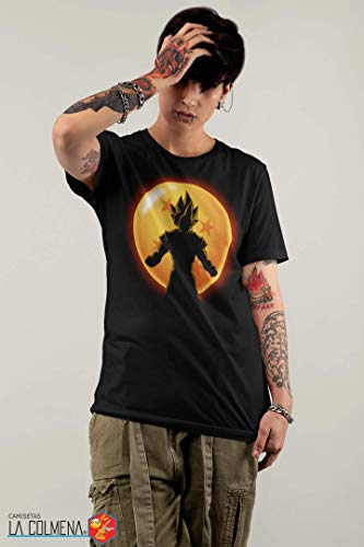 4523-Camiseta Premium,Super Saiyan Hero (ddjvigo)-L