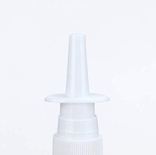 6 unids 30 ml/1 oz vacío recargable ámbar vidrio nasal rociadores frasco botella tarro Snoot bomba de almacenamiento de spray limpio envase muestra atomizadores para cosméticos