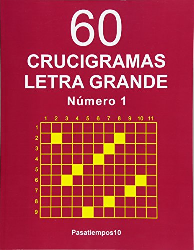 60 Crucigramas Letra Grande - N. 1: Volume 1