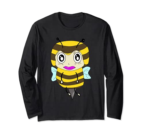 Abeja femenina busca colmena, apicultor de abejas. Manga Larga