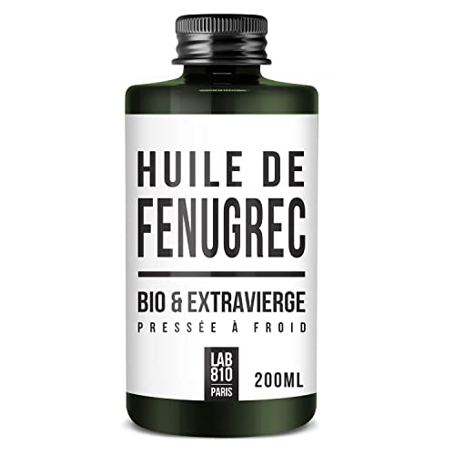 ACEITE BIO DE FENOGRECO 100% Puro y Natural, Prensado en Frío y Extra Virgen. Ayuda a aumentar el busto (200ml)