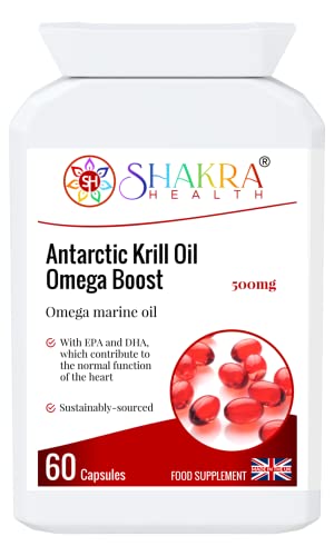 Aceite de Krill Antártico Omega Boost - Espiritualidad, ciencia y suplementos por Shakra Health