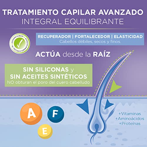 Acondicionador Integral Recuperador, Fortalecedor y Voluminizador D’Shila 300ml | Hidratante | Repara el Cuero Cabelludo | Ingredientes Naturales, Sin Siliconas ni Parabenos