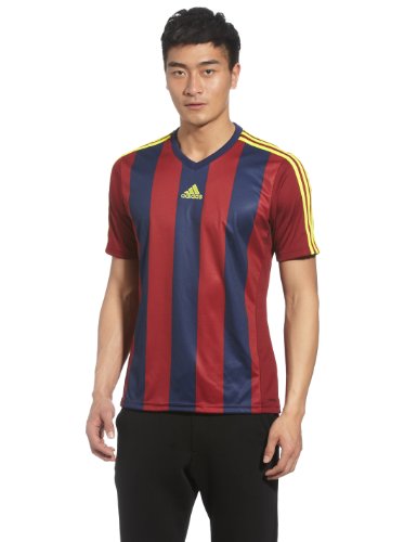 adidas Bekleidung Striped Estro 13 - Camiseta, Color Multicolor (Cardin/newnav/lempel), Talla s