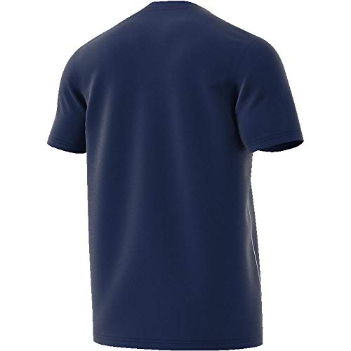 Adidas Core 18 Training Jsy, Camiseta Hombre Azul (Dark Blue/White), XL