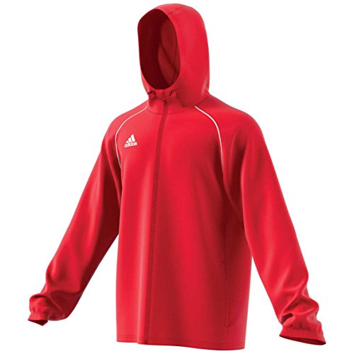 adidas CORE18 RN JKT Chaqueta Deportiva, Hombre, Rojo (Power Red/White), S