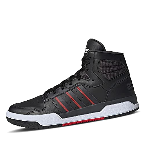 adidas ENTRAP Mid, Zapatillas Hombre, NEGBÁS/Carbon/FTWBLA, 43 1/3 EU