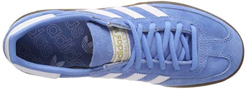 adidas Handball Spezial, Sneaker Hombre, Light Blue/Footwear White/Gum, 42 EU