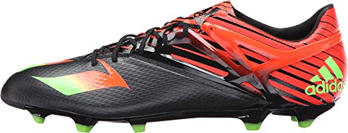 adidas Men's Messi 15.1 Black/Green/Solar Red Sneaker 8 D (M)