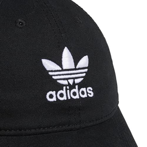 adidas Originals de la Mujer Relaxed Fit Cap, Mujer, Negro/Blanco