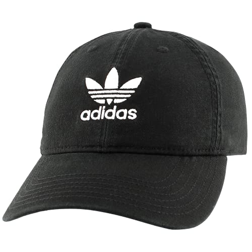 adidas Originals de la Mujer Relaxed Fit Cap, Mujer, Negro/Blanco