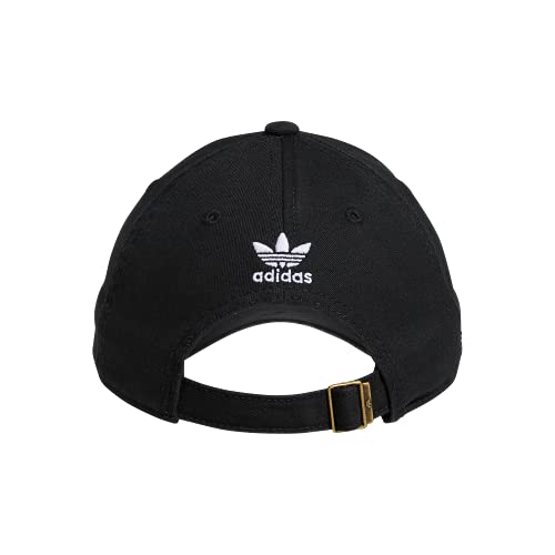 adidas Originals de la Mujer Relaxed Fit Cap, Mujer, Negro/Blanco