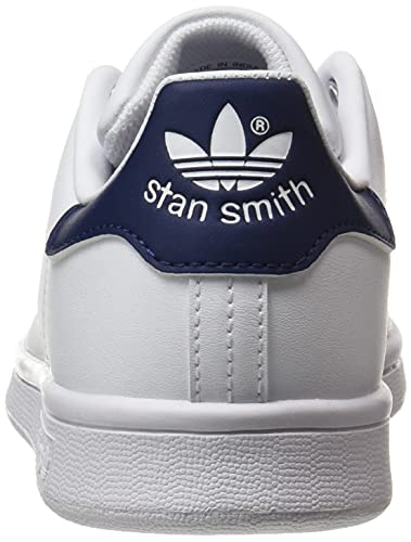 adidas Stan Smith, Sneaker, Footwear White/Footwear White/Dark Blue, 38 2/3 EU