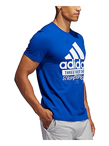 adidas Work in Progress - Camiseta de Manga Corta para Hombre, Hombre, Manga Corta, F19AXGM250, Collegiate Royal, Small