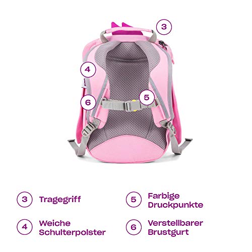 Affenzahn Flamenco - Mochila Infantil, 18 cm, Rosa