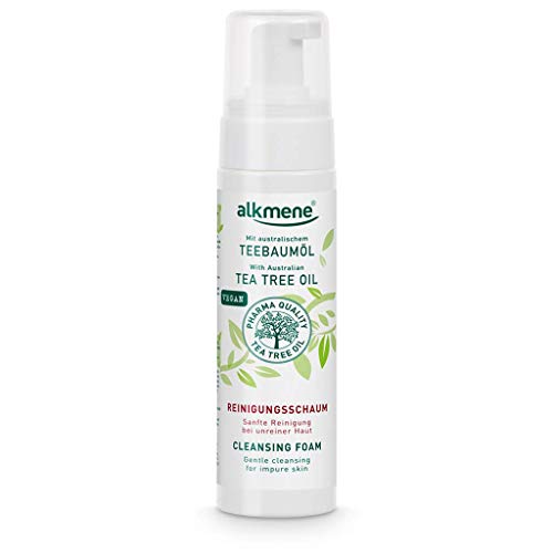 alkmene gel limpiador facial - espuma limpiadora para cara y cuerpo - Vegana, sin siliconas ni parabenos - cuidado de la piel para mujeres y hombres 1x 200 ml