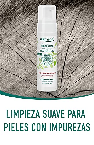 alkmene gel limpiador facial - espuma limpiadora para cara y cuerpo - Vegana, sin siliconas ni parabenos - cuidado de la piel para mujeres y hombres 3x 200 ml