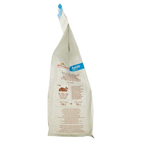 Almo Nature Pienso para Gatos Adultos Sterilized Beef Adult Cat (2 kg). Comida para Gatos Grandes Natural. Alimento Balanceado Seco, Alto en Proteínas