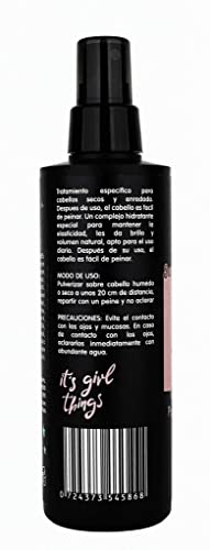 Alory Tratamiento en Spray de crema para Peinado Fácil y sin Problemas. Un complejo hidratante especial para mantener la elasticidad, el brillo y volumen. 200ml.